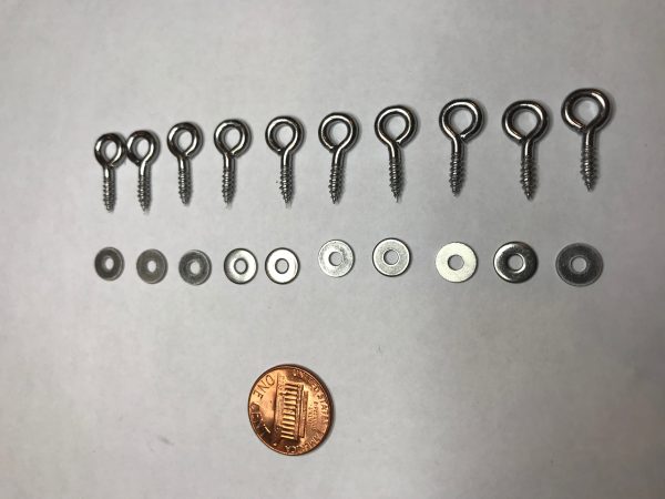 KDH139057 - Screw Eye 12mm (10)