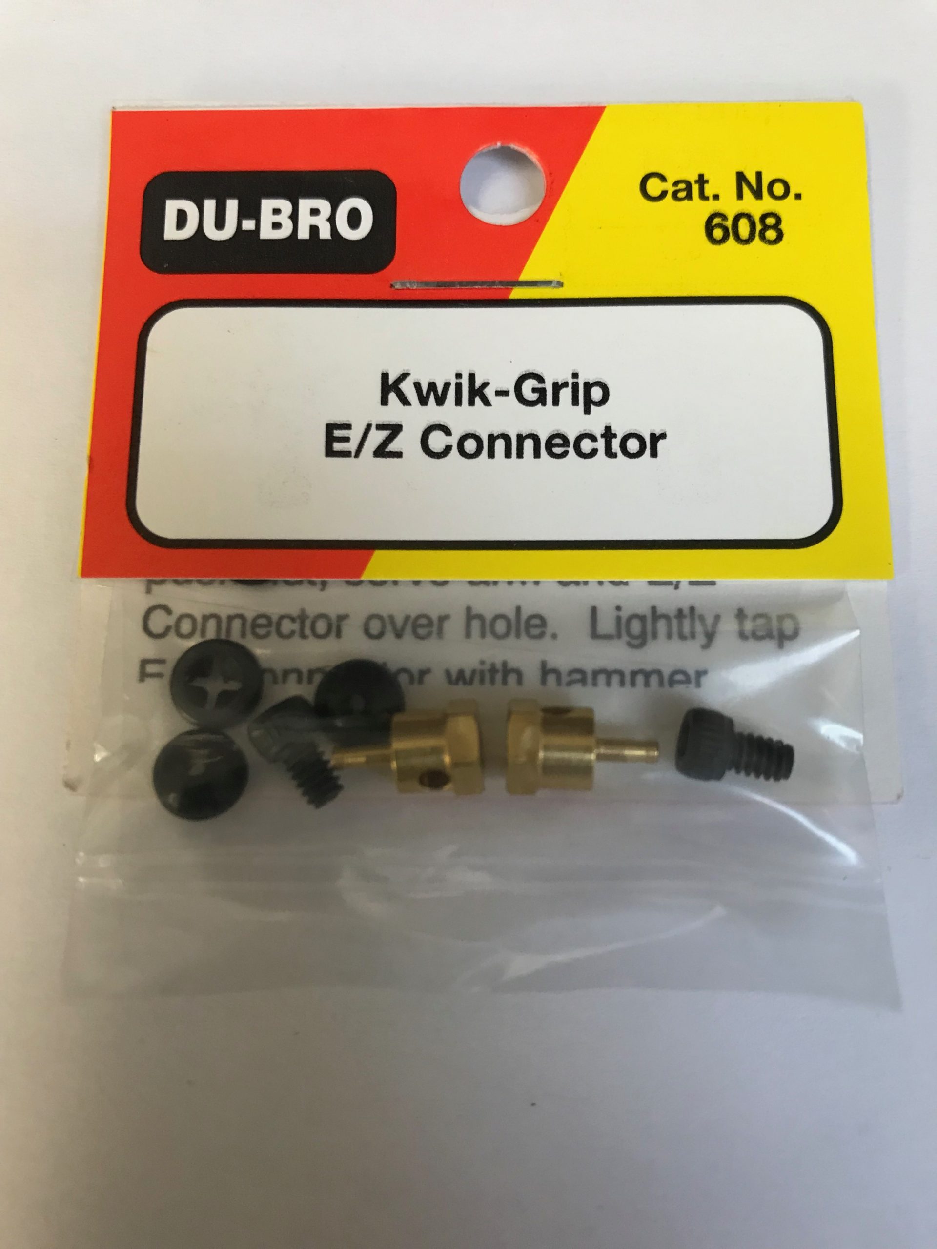 608 2 Dubro Kwik Grip E/Z Connectors