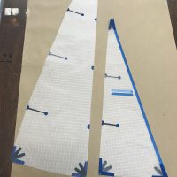 DSDF65AWBL – DF65 “A” White W/Blue Trim Sail