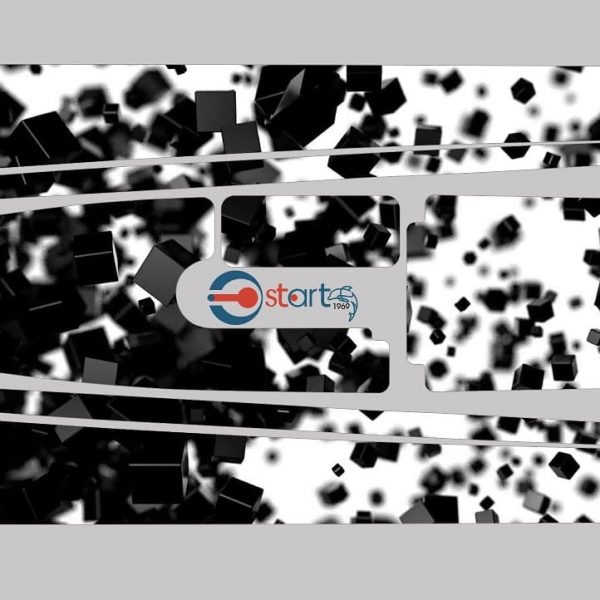STSKDF65C3W - DF65 Hull Skin - Cube 3D White